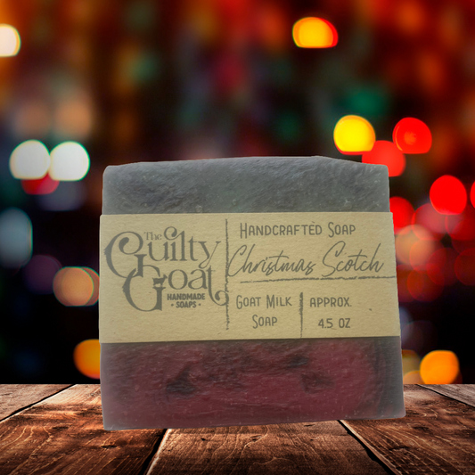 Christmas Scotch Soap