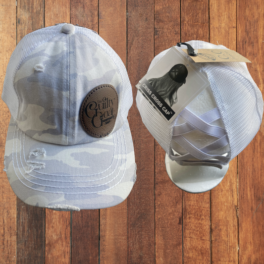 White Camo Hat | Women