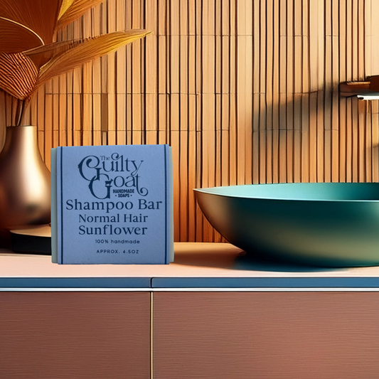 Sunflower Shampoo Bar for Normal Hair